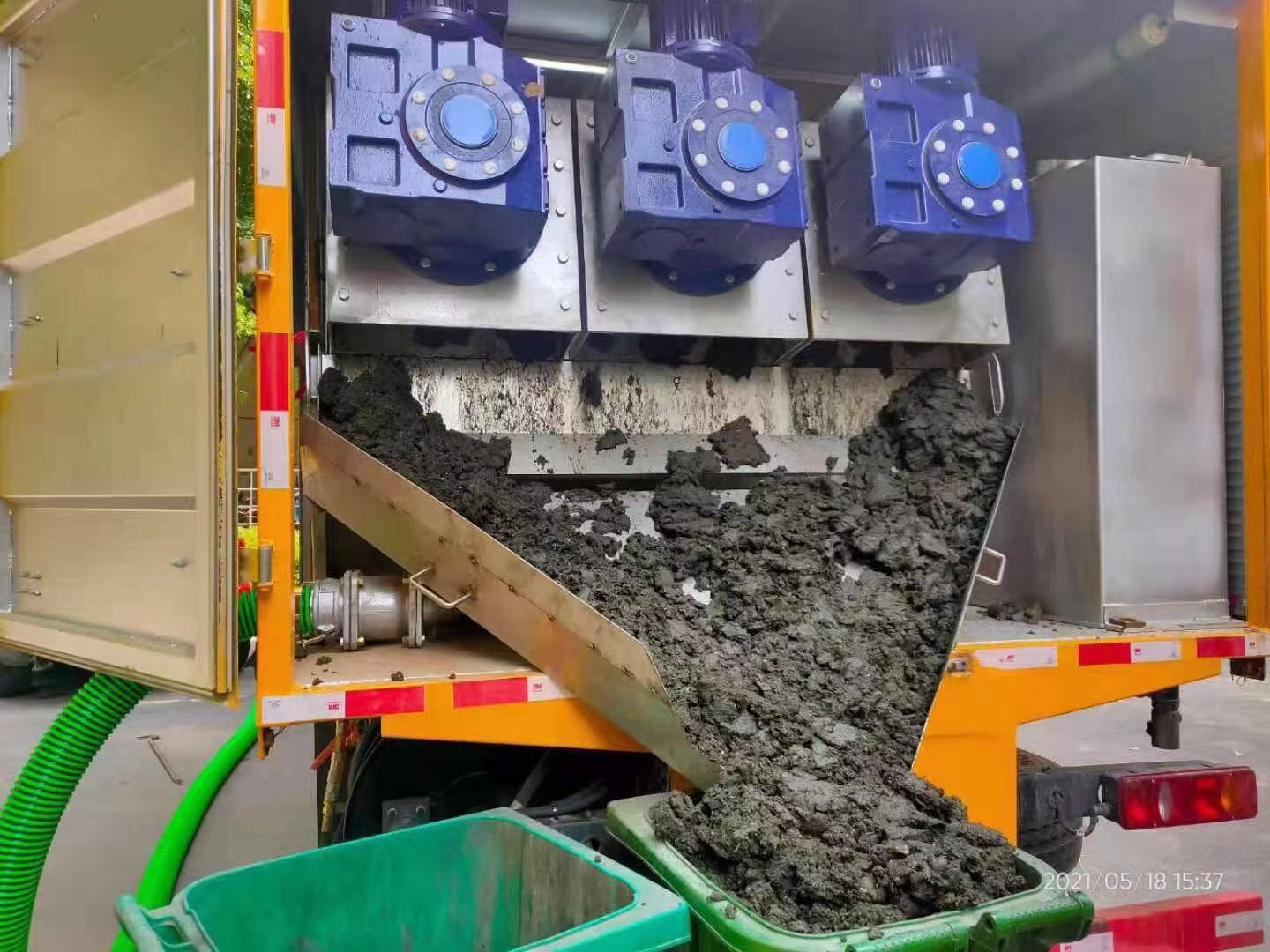宁波化粪池清掏城市维护站-泥浆净化干湿分离处理